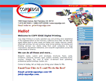 Tablet Screenshot of copyedge.com